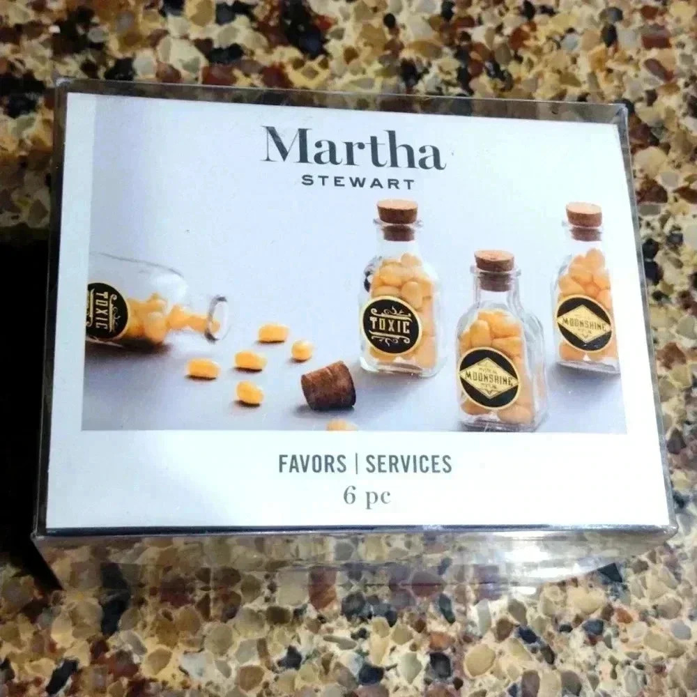 Martha Stewart Mini Moonshine Bottles